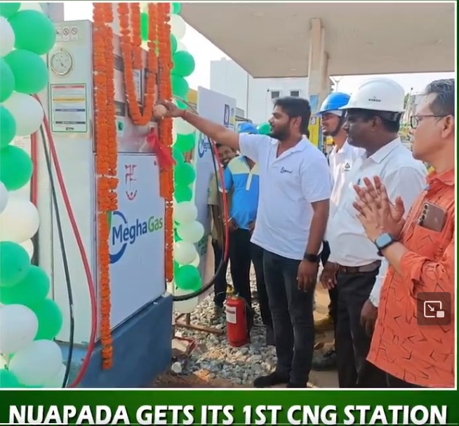 Nuapada, Odisha Welcomes First CNG Station!