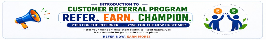 MeghaGas Referrals