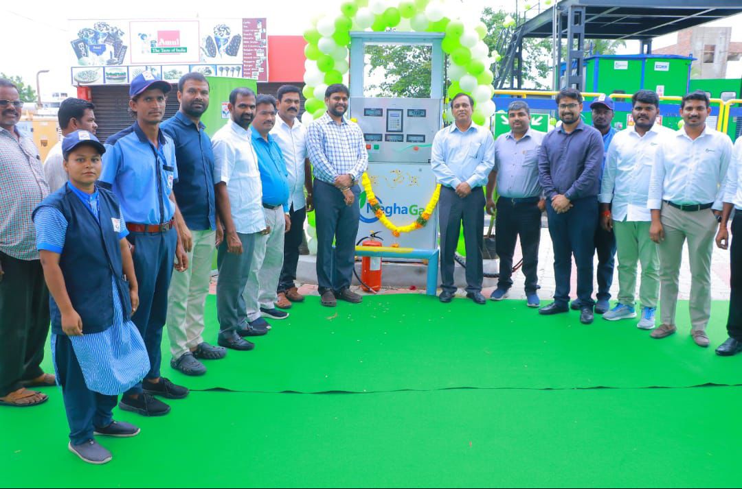 New CNG Station Opens in Rangareddy: RK Petromart on Srisailam Highway Ready for Sales